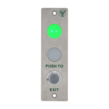 Micro switch push button with LED status indicator - NO/NC