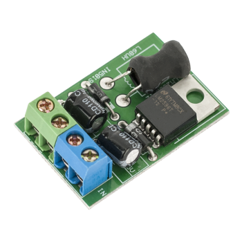 Voltage stabilizer panel, 14-30 V AC input, 12 V DC output