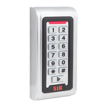 Vandálbiztos, vízálló, EM kártyaolvasó és kódtasztatúrás segédolvasó