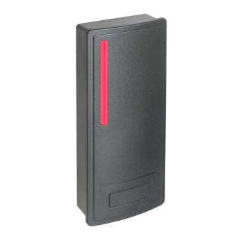 Drip-proof (IP66), hybrid Wiegand auxiliary reader - EM, HID