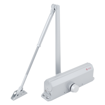 Door closer - scissor arm - EN2-6 - silver