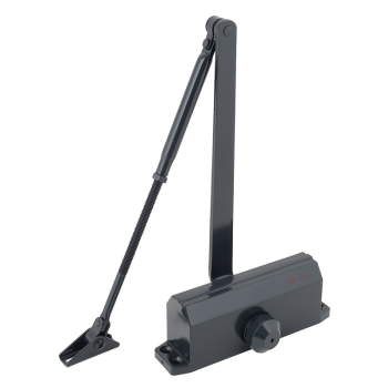 Door closer - scissor arm - EN3 - anthracite