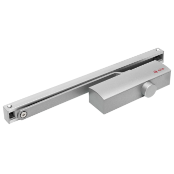 Door closer - sliding arm - EN3 - silver