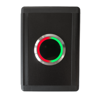 Infrared sensor exit button - LED red/green - NO/NC - With timer (Dropproof IP65)