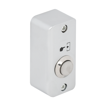 High surface finish pushbutton with metal housing, 60x29x27mm NO (IP65 surface protection)