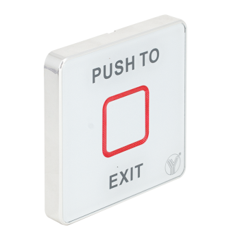 Surface mounted touch exit button - 86x86 mm - NO/NC