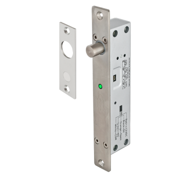 Electric bolt lock - 12V DC - fail-secure - door status monitoring