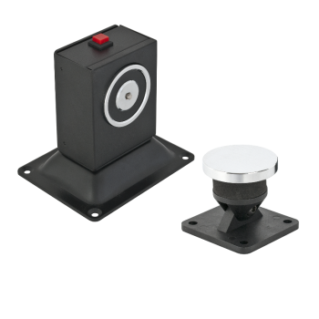 Electromagnetic door holder - wall/floor mount