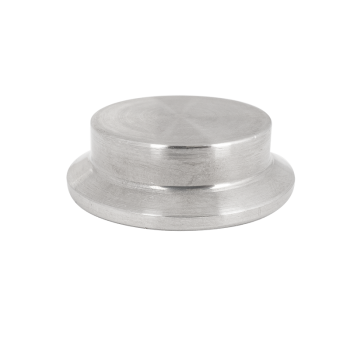 End cap for INOX door handles