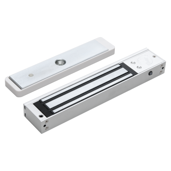 Surface-mounted dual sensor electromagnetic lock with monitoring - LED - 280kg 