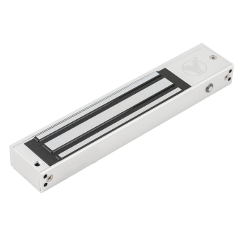 Surface-mounted electromagnetic lock with monitoring - LED - 280kg 