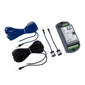 Photocell pair for anti-pinch protection