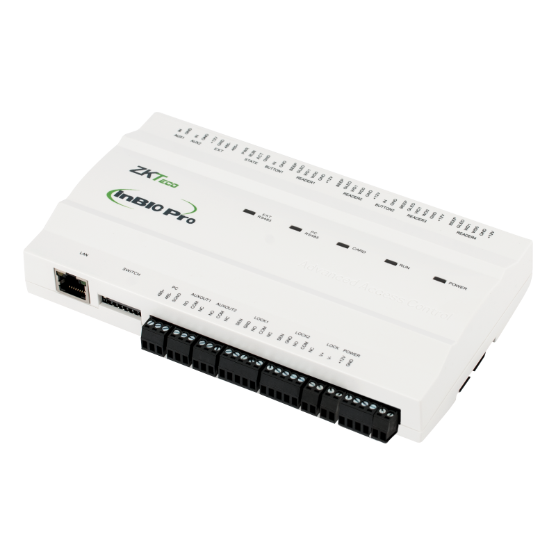 Four-door two-way network access control panel - Push SDK