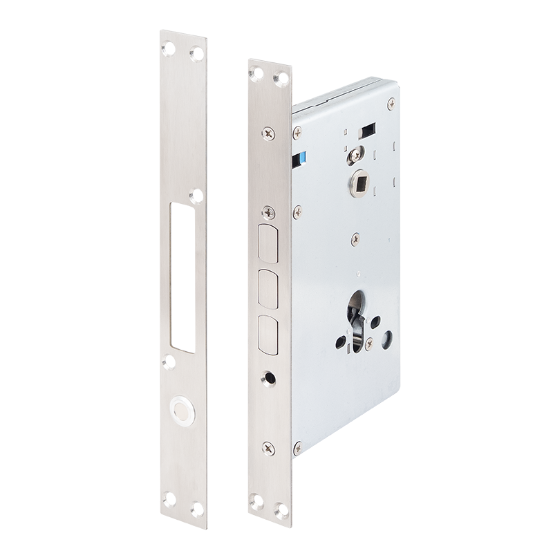 High-security electromechanical lock - 3 feedback signals - electronic opening inhibition
