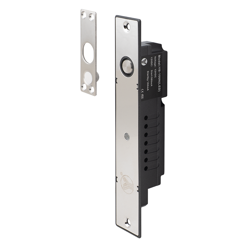 Electric bolt lock - 12V DC - fail-safe - LED