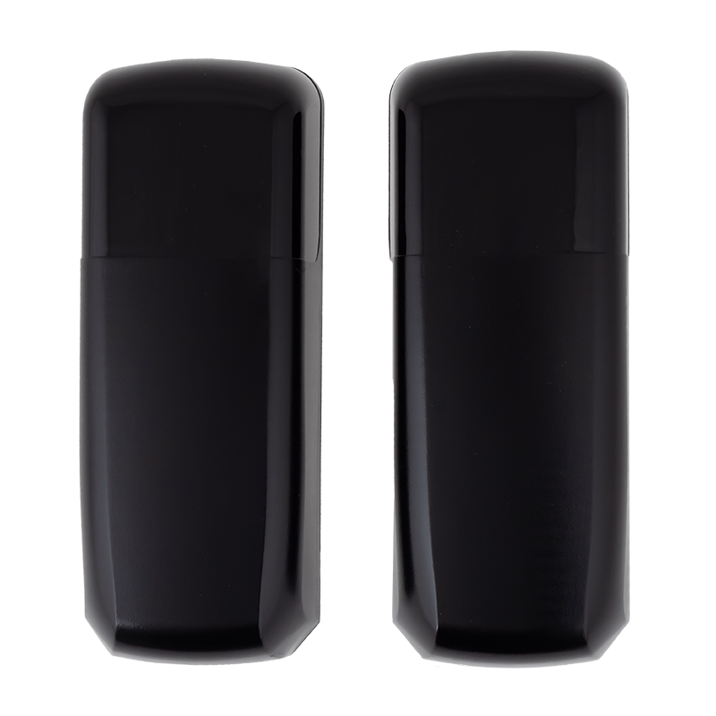 Photocell pair, with battery powered transmitter unit